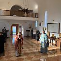 Архијерејска Литургија у манастиру Јасеновцу