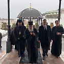 Патријарх посетио Подворје Српске Цркве у Москви 