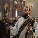 Епископ Давид началствовао литургијским сабрањем у Саборној цркви у Крушевцу