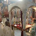 Епископ Давид началствовао литургијским сабрањем у Саборној цркви у Крушевцу