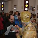 Евхаристијско сабрање и крштење у Раброву