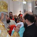 Евхаристијско сабрање и крштење у Раброву