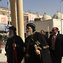 Патријарх Мор Игњатије Јефрем II посетио папу Тавадроса II у Египту