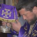 Литургија пређеосвећених дарова у Цетињском манастиру 