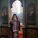  Епископ Милутин на бденију у манастиру Рибници