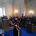 Литургија пређеосвећених дарова у манастиру Мајсторовина 