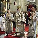 The Palm Sunday in the Cathedral church in Belgrade