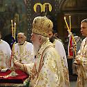 The Palm Sunday in the Cathedral church in Belgrade