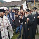 The Patriarch visits the Serbs in Strpce