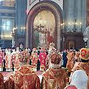 Велико Пасхално вечерње у храму Христа Спаситеља у Москви
