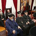 Leaders of the Serbian people at the Patriarchate