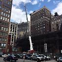 St Sava in NYC begins roof erection
