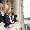 The Serbian Patriarch in the Hungarian Parliament
