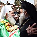 Solemn welcome of the Serbian Patriarch Irinej in Damascus