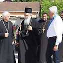  Епископ Милутин на Духовској свечаности у Обреновцу