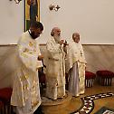 Serbian Patriarch serves in Saint Demetrius church