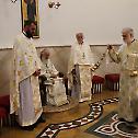 Serbian Patriarch serves in Saint Demetrius church