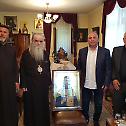 Митрополија црногорско-приморска добила на дар икону Светог Севастијана