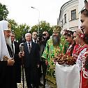 Sarov cathedral, blown up 1951 in closed soviet nuclear city, rebuilt, re-consecrated during feast of St. Seraphim 