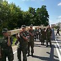 Православни ординаријат Пољске војске на поклоњењу у Грабарки