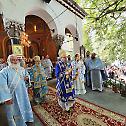 Patron saint feast of Monastery Hodoș-Bodrog in Romania