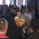 Епископ Фотије на Преображење посетио Добој