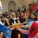Patron Saint-Day of the church of the Dormition of the Most Holy Mother of God on the Gold Coast 