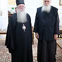 Старац Никодим са Свете Горе посетио митрополита Хризостома
