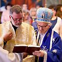Bishop Mitrophan officiated the slava of Windsor's Gracanica