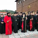 Васељенски Патријарх посетио сиријску цркву у Шведској