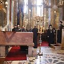 Hierarchs of the Serbian Orthodox Church in the Dechani Monastery 