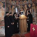 Military Bishop Arsenije with military chaplains 