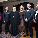 Patriarch Irinej receives Mr. Brian and Mrs. Milica Mulroney 