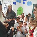 Bishop Milutin of Valjevo consecrated a school at Slatina