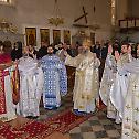 The first Hierarchal Liturgy in a new church in Braunau