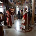 Архијерејска Литургија у цркви Светог Јована Крститеља на Багдали