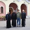 Dechani monks take humanitarian aid to the people of Albania