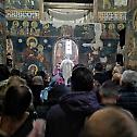 Entry of Mary into the Temple in the 14th century church at Lipljan, Kosovo-Metohia, Serbia 