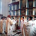 Bishop Justin celebrated Holy Liturgy in Belanovica