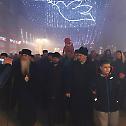 Епископ бачки Иринеј предводио протестну шетњу у знак подршке одбрани правâ Српске Православне Цркве у Црној Гори