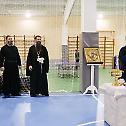 Митрополит псковски Тихон је отворио нову спортску салу у поклоничком центру Псковско-печерског манастира