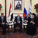 Владимир Путин и Башар ал-Асад посетили Антиохијског патријарха