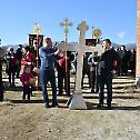  Освећење крста на храму Васкрсења Христовог на Бунушевачком гробљу у Врању