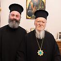 Archbishop of Australia and his associates at Ecumenical Patriarchate