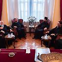 Archbishop of Australia and his associates at Ecumenical Patriarchate