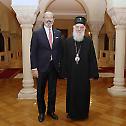 Patriarch received Ambassador and Head of the Delegation of the EU to Republic of Serbia