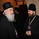 The Serbian Patriarch met with the Metropolitan of Volokolamsk
