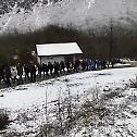 Мојковац на бранику православља: Молитвени ход дуг 28 километара
