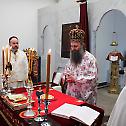 Литургија у Православној гимназији у Загребу