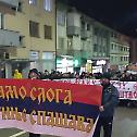 Ten thousands citizens of Pljevlja in the 18th procession 